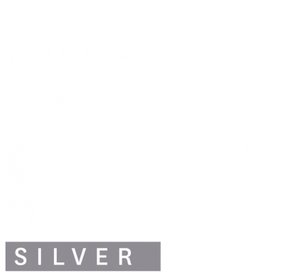 Experience Gisborne Silver Qualmark Logo Reverse